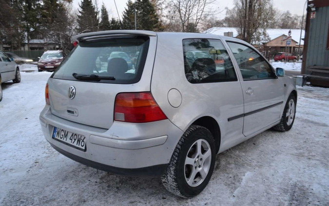 Volkswagen Golf cena 3600 przebieg: 274677, rok produkcji 1998 z Warszawa małe 29